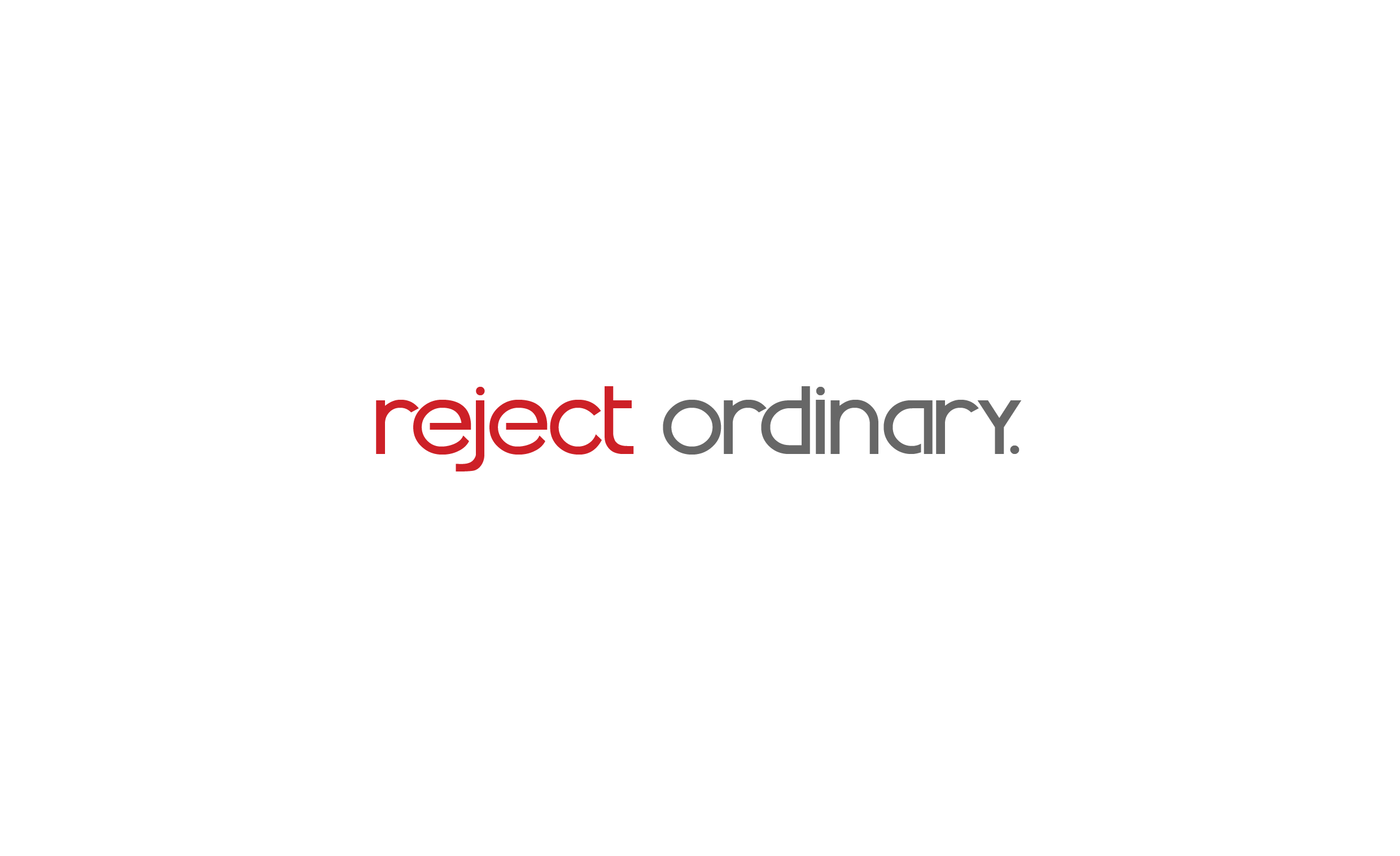 reject ordinary-SLOGAN